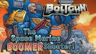 Warhammer 40k Boltgun the new RETRO Boomer Shooter!!