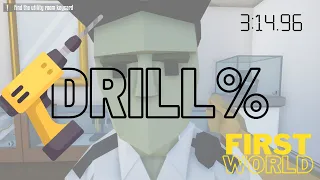 Drill% Speedrun 3:14 (Jewellery Store) - One Armed Robber Speedrun