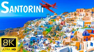 SANTORINI 8K Ultra HD 60fps (Dolby Vision) Video / Greece / SANTORINI Drone  video