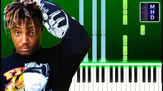 Juice WRLD - Up Up and Away (Piano Tutorial Easy)