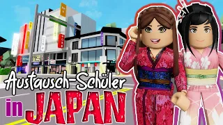 ich darf als AUSTAUSCH-SCHÜLER 👩🏻‍🎓 nach JAPAN 🇯🇵 Brookhaven Roleplay Story RP Roblox DEUTSCH