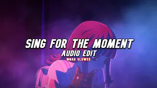 It's Not Over Until I Win x  Sing For The Moment (audio edit) / TikTok Version