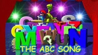 The ABC Song -- Baby Magic Alphabet on stage