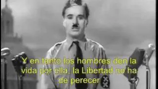 El Gran Dictador (discurso final subtitulado en español)