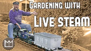 Is the smallest working railway in the world? - 5 inch gauge in the garden. LGLL Ep.2
