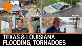 Compilation: Flooding, Tornadoes Hit Louisiana, Texas