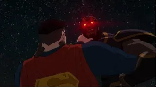 Superman & Trigon vs Darkseid