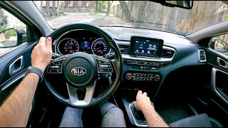 Kia Ceed [1.4 DOHC 100HP]  | POV Test Drive #811 Joe Black