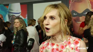 Holly Hunter "The Incredibles 2" red carpet premiere