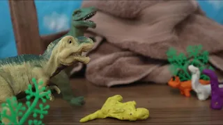 Stop Motion Dinosaurs - Silly Skit