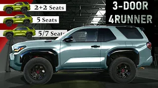 3-Door Toyota 4Runner 2025 - Short Wheelbase Off-Road SUV