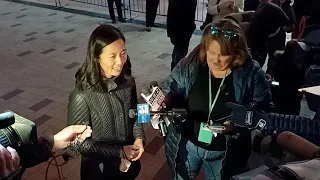 mayor Michelle Wu making her rounds