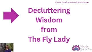 The FlyLady's Secrets to Decluttering and Enjoying a Clutter-Free Home