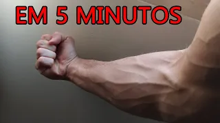 TREINO DE ANTEBRAÇO EM 5 MINUTOS - FAÇA COMIGO