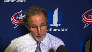 Coach Torts on the officiating in the Jackets loss to the Penguins