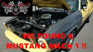 We found and bought Joe Dirts Mustang Mach 1 just sitting! BARN FIND