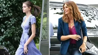 Kaia Gerber Outshines Supermodel Mom Cindy Crawford At Hotel Bel-Air