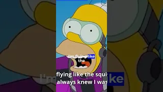 Simpsons - Homer's skydiving experience