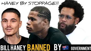 Devin Haney vs George Kambosos jr without FATHER Bill Haney NOT ALLOWED IN AUSTRALIA