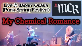 My Chemical Romance-Full Show. Live @japan PUNKSPRING Osaka (26/3/2023)