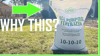 1st Spring Fertilizer -  Why I chose this 10/10/10 Granular Fertilizer.  Expert Gardener Fertilizer