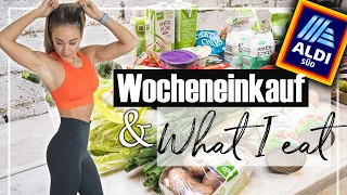 ALDI FITNESS WOCHENEINKAUF 🛒 & Food Diary | Was ich immer esse 🥗