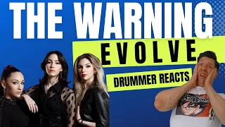 THE WARNING - EVOLVE (VMA) - DRUMMER REACTS