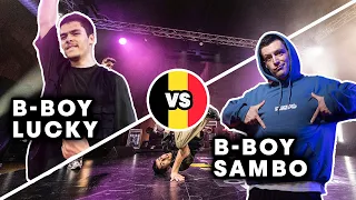 B-Boy Lucky vs. B-Boy Sambo | Red Bull BC One Cypher Belgium 2021