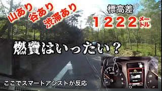 【新型アトレー】山あり 谷あり 渋滞あり 総走行距離３９９km  燃費はいったい？