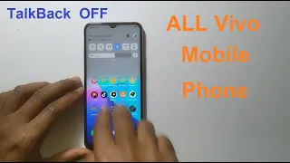 How to Turn OFF TalkBack Mode on All Vivo Mobile Phone || talkback settings 2022