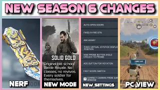 All New Season 6 Changes Explained in Call of Duty Mobile Battleroyale