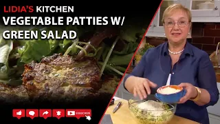 Vegetable Patties w/ Green Salad