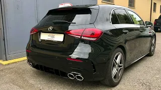 Mercedes A220 scarico Ragazzon e sottoparaurti