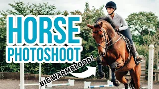 JUMPING MY FRIEND'S HORSE! | HORSE PHOTOSHOOT WITH TIC TOC EVENTING| Footluce Eventing