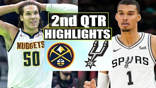 Denver Nuggets vs San Antonio Spurs 2nd QTR GAME Highlights | Nov.11.26 |2023NBA Regular