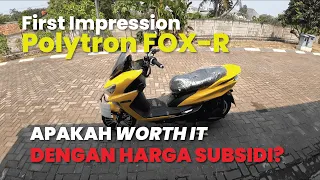 Nyobain Motor Listrik Polytron Fox R | First Impression #motorlistrik #polytron #touring