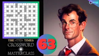 The Times Crossword Friday Masterclass: 26 April 2024