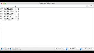 UART Demo on STM32L051 Nucleo-64 Board