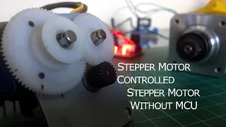 MIM #1: Stepper Motor Controlled Stepper Motor Without Microcontroller