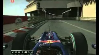 f1 2010 monaco 1:15.574 gameplay