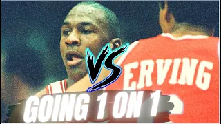 Michael Jordan VS Julius Erving DR.J | GOING 1 ON 1 |