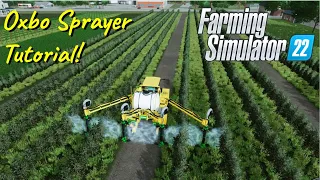 HOW TO FIX OXBO SPRAYER WITH OLIVES | Farming Simulator 22