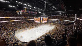 Nashville Predators Fan Goal Chants Live! [4k]