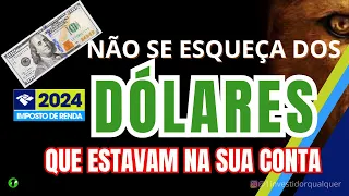 Como declarar Dólares IRPF 2024