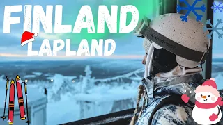 FINLAND - LAPLAND (AURORA BOREALIS, SANTA CLAUS & SKIING)