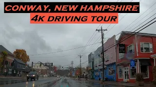 Conway, New Hampshire | 4k Driving Tour