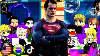 S-Class Heroes Reacting to Super man || DC || part 1 GACHA
