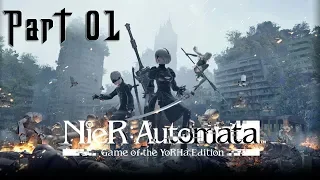 Nier: Automata GOTY Edition Blind Playthrough with Chaos part 1: Glory to Mankind