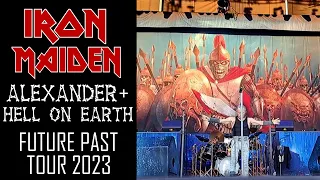 IRON MAIDEN LIVE "Alexander The Great / Hell On Earth"🤘FUTURE PAST TOUR 2023 NORWAY