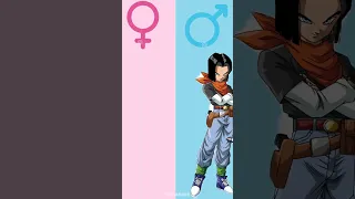 Dragon ball character in genderswap mode #shorts #dbs